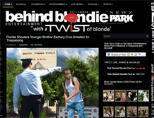 Tablet Screenshot of behindblondiepark.com